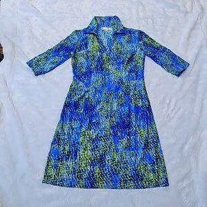 Jude Conally Dress Size Small Muti-Color
